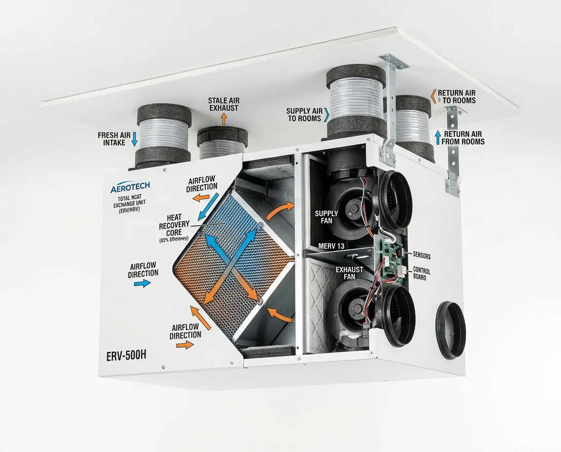 全热交换新风系统